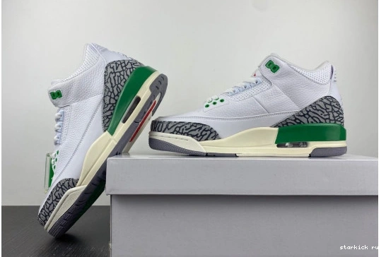 Green Jordan Lucky 3 CK9646-136 Retro CK9646-136 0204